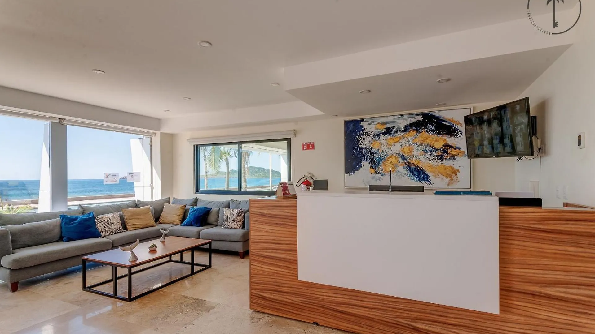 Hermosa Vista Al Mar, Condominio De Lujo! マサトラン アパート
